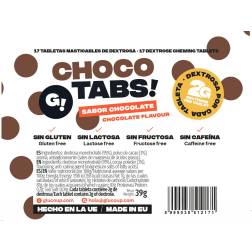 Choco Tabs! Tabletas de glucosa sabor chocolate
