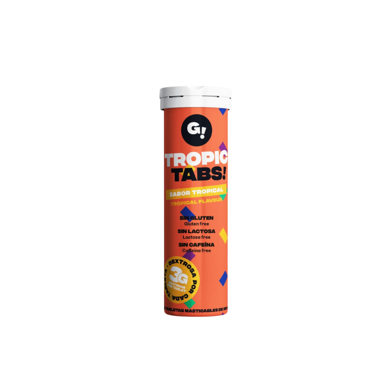 Tropic Tabs! - Tabletas de glucosa sabor tropical