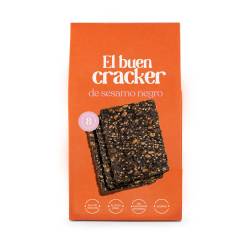 Crackers Keto de sésamo negro