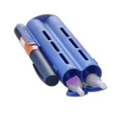 Portainsulinas y agujas Diasecure® - Azul