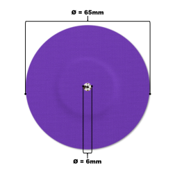 Pack de 10 parches de fijación FreeStyle Libre 1 & 2 - Morado