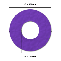 Pack de 10 parches de fijación FreeStyle Libre 1 & 2 - Morado