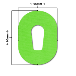 Pack de 10 parches de fijación Dexcom G6 - Verde