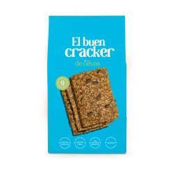 Crackers Keto de olivas