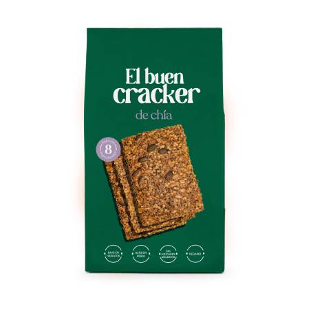 Crackers Keto de chía
