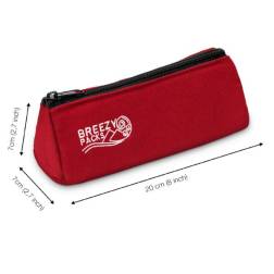 Breezy Packs - Estuche refrigerante rojo