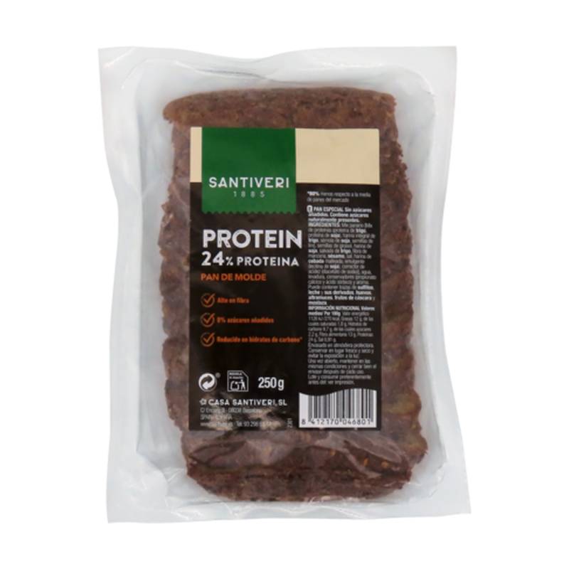 Pan de molde proteico 250g