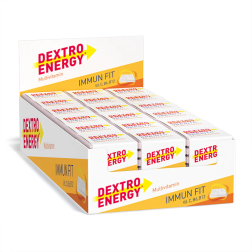 Pack 18 cubos Dextro Energy - Immunfit / Melocotón