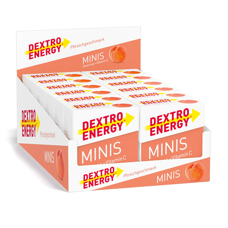 Pack 12 Dextro Energy Minis - Melocotón