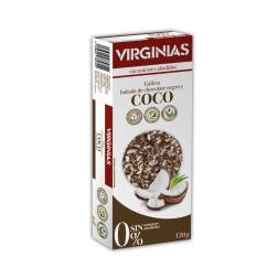 Galletas con chocolate y coco sin azúcares