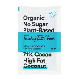 Tableta de Cacao 71% y Coco